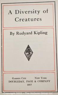 (3) Hardcover books by Rudyard Kipling