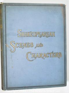 Book: Shakespearian Scenes and Characters. Austin Brereton.  Cassell & Co. Ltd. London