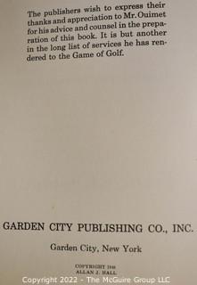 Book: The Rules of Golf by Francis Oiumet. Published by Garden City