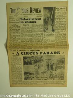 Vintage Circus Ephemera (see the many photos)