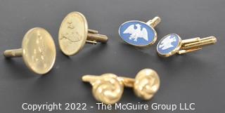 (3) Sets of Cufflinks including Wedgwood 