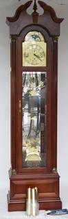 Ridgeway Cherry Tall Case Grandfather Clock