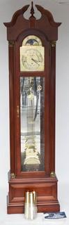 Ridgeway Cherry Tall Case Grandfather Clock