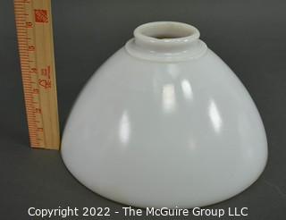 (2) Milk Glass Lamp Shades