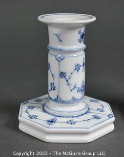 Pair of Royal Copenhagen Porcelain Candlesticks