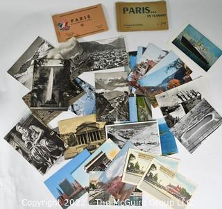 Group of Vintage International Postcards