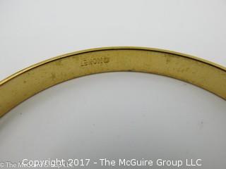 Monet gold toned bracelet -#1311