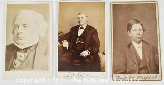 Three Carte de Visites (CDV's)