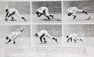 Baseball. B&W News Service Photos.  Various Teams. circa 1960's