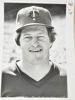 Baseball. News Service B&W Photos. Minnesota Twins