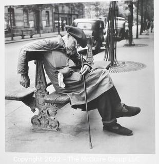 Louis Stettner's black and white oversized folio of Paris 1994