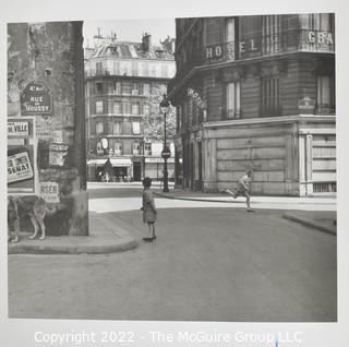 Louis Stettner's black and white oversized folio of Paris 1994