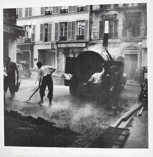 Louis Stettner's black and white oversized folio of Paris 1994