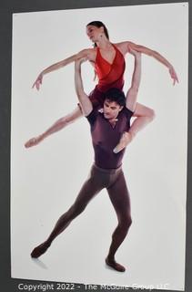 Large Format Color Photo of Ballerina Dancers