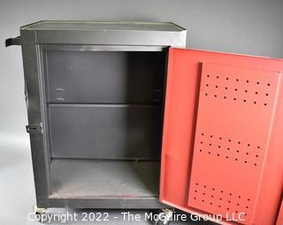 Metal Storage Cabinet on Castors