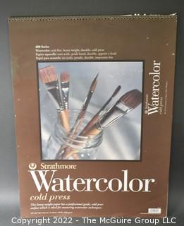 18 x 24" Strathmore 400 Series Watercolor Acid Free, Heavyweight Cold Press Paper 