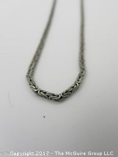 Sterling necklace -#1324 