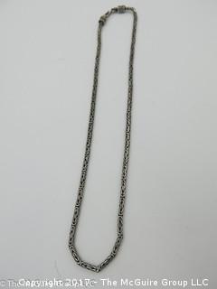 Sterling necklace -#1324 