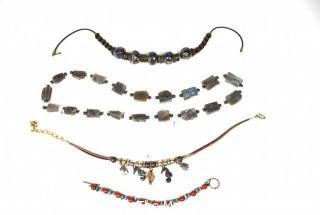 Group of Beaded Necklaces