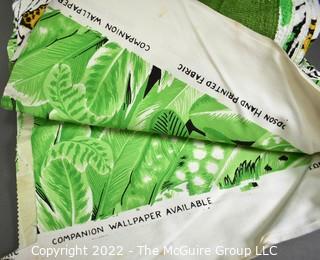 Large Vintage Decorator Fabric Remnants