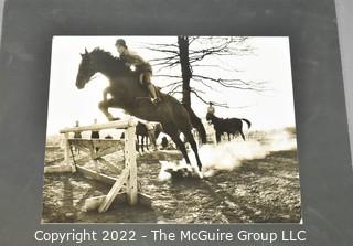 13 x 17" Vintage B&W Photo on Board by Iconic Photographer Arthur Rickerby