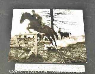 13 x 17" Vintage B&W Photo on Board by Iconic Photographer Arthur Rickerby