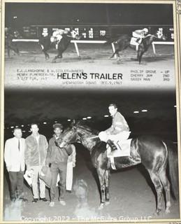 1967 Shenendoah Downs Racetrack Winners Circle Photo 