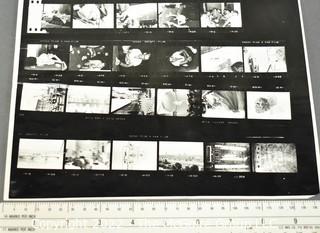 Large Number of B&W Photographic Contact Sheets and 8 x 10"'s Attributed to Julie Snow