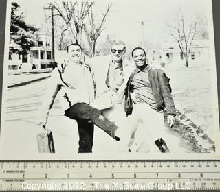 Large Number of B&W Photographic Contact Sheets and 8 x 10"'s Attributed to Julie Snow