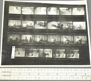 Large Number of B&W Photographic Contact Sheets and 8 x 10"'s Attributed to Julie Snow