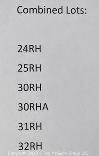 This is your opportunity to offer more than the combined high bids for the 6 Lots Comprising the Salesman Samples. (You must do the math)