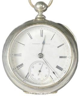 Hampden Pocket Watch. J. Spencer, Norwalk, CT. 18S-11J-0G3K-U #173586