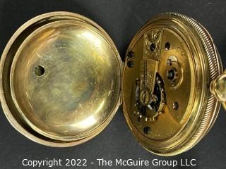 NY Watch Co. Pocket Watch. J.B. Chambers & Co., Chicago, Ill. (18S-11J-HG3K-U-(EA700) 		#40,304 (T-9), #38,985 (AA-10)