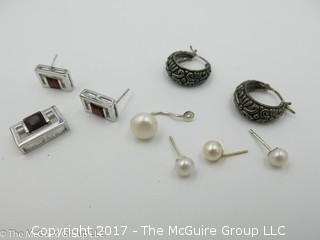 Collection of jewelry including earrings - #1335 