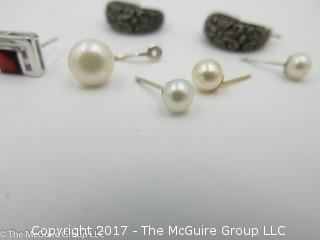 Collection of jewelry including earrings - #1335 