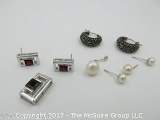 Collection of jewelry including earrings - #1335 