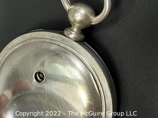 Hampden Pocket Watch. 15J-0G1K-ADJ. (EA331) #158213       