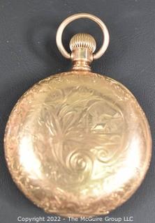 Hampden Pocket Watch. 18S-11J-ON3L-U-"57"(EA333 & Ency. at 145) #277,159 