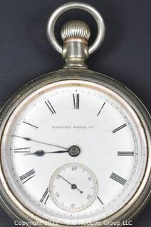 Hampden Pocket Watch. Simon Straus, Belleville, Ills. 18S-11J-OG3L-(EA333 R.O.P.) #270,988 
