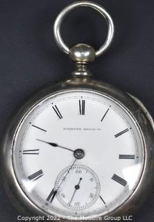 Hampden Pocket Watch. Mascoma, Springfield Mass. 18S-15J-HG1K-U- “Lafayette” (EA331), #158,717
