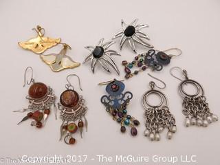 5 pair of earrings -#1343 