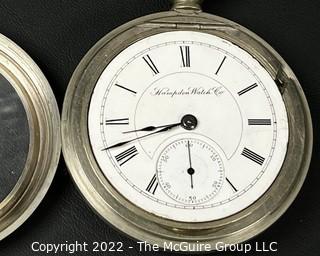 Hampden Pocket Watch. 18S-15J-OG3L- U -"69" - Micrometer Regulator (EA333 & Ency. at 131) #497,076 