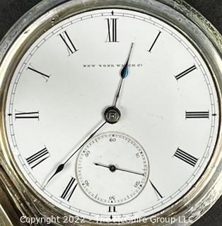 NY Watch Co.  Pocket Watch. John Hancock l8S-7J- HG3K-U- (EA700) #25,l05