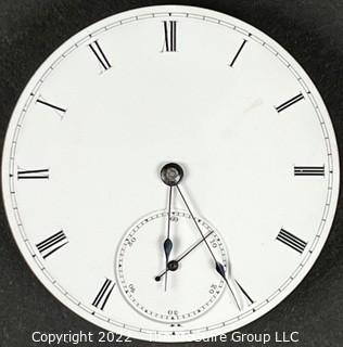 NY Watch Co. Pocket Watch. Three quarter plate. H.G. Norton 16S-17J-HG2K-U (EA698) Ency 122 “King” #6527 