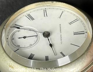 NY Watch Co.  Pocket Watch. Studley, Theo. E. 18S-15J-HG4K-U-(EA 701) #54,343 
