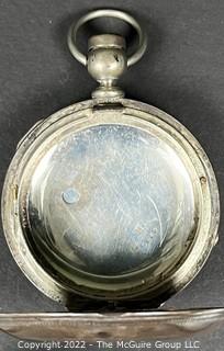 Pocket Watch. Case Only. Coin Silver Hunting Case.