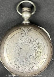 Pocket Watch. Case Only. Coin Silver Hunting Case.