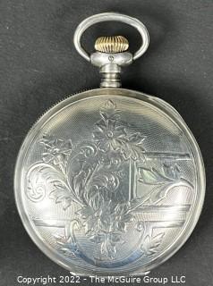 Pocket Watch. Case Only. Sterling. SW.