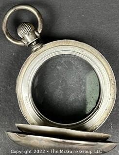 Pocket Watch. Case Only. Coin Silver. SW.