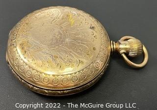 Hampden Pocket Watch. S.L. Beers, Taunton, Mass. (Perry) 18S-15J-HG2L-U-(EA332)R.O.P.-RRG
#466,869 

